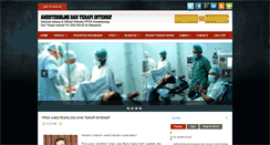 Desktop Screenshot of anestesiologi.com
